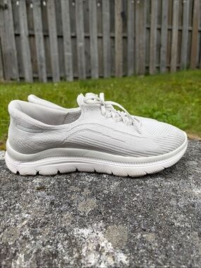 Skechers Ultra Flex 3.0 Slip-Ins Casual slip on light grey sneakers women’s sz 9